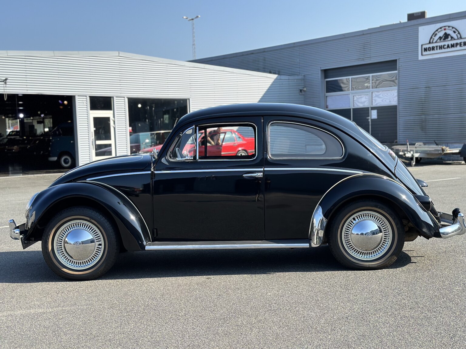 Exteriörbild på 1958 Volkswagen 1200 Beetle