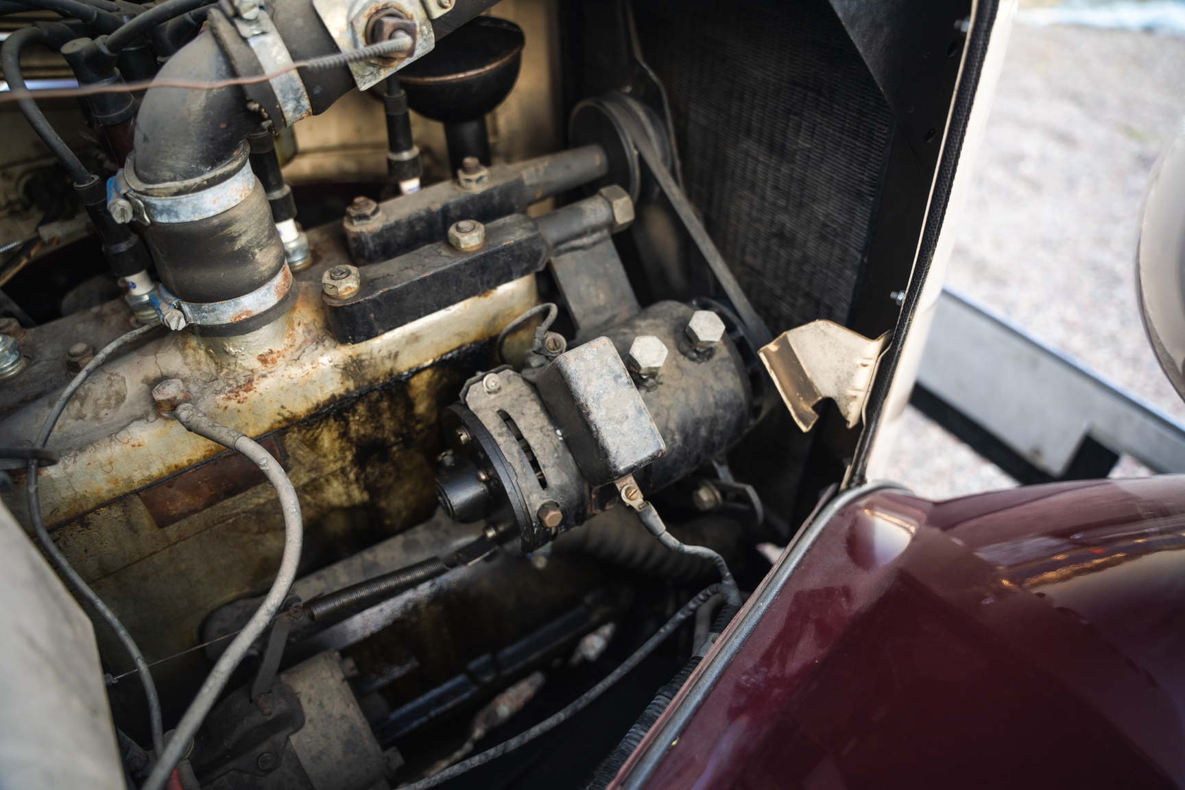 Image of 1938 American Bantam Model 30 Coupé mechanics