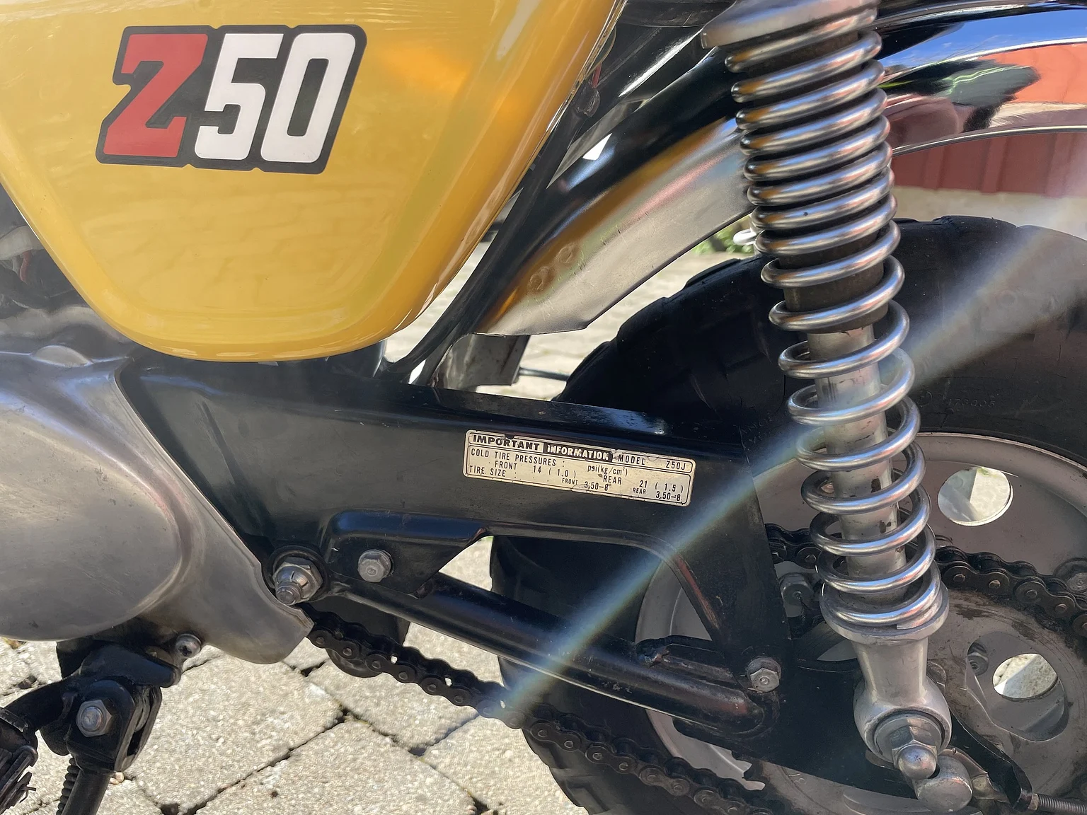 1976 Honda Z 50 A (2), Mekanik