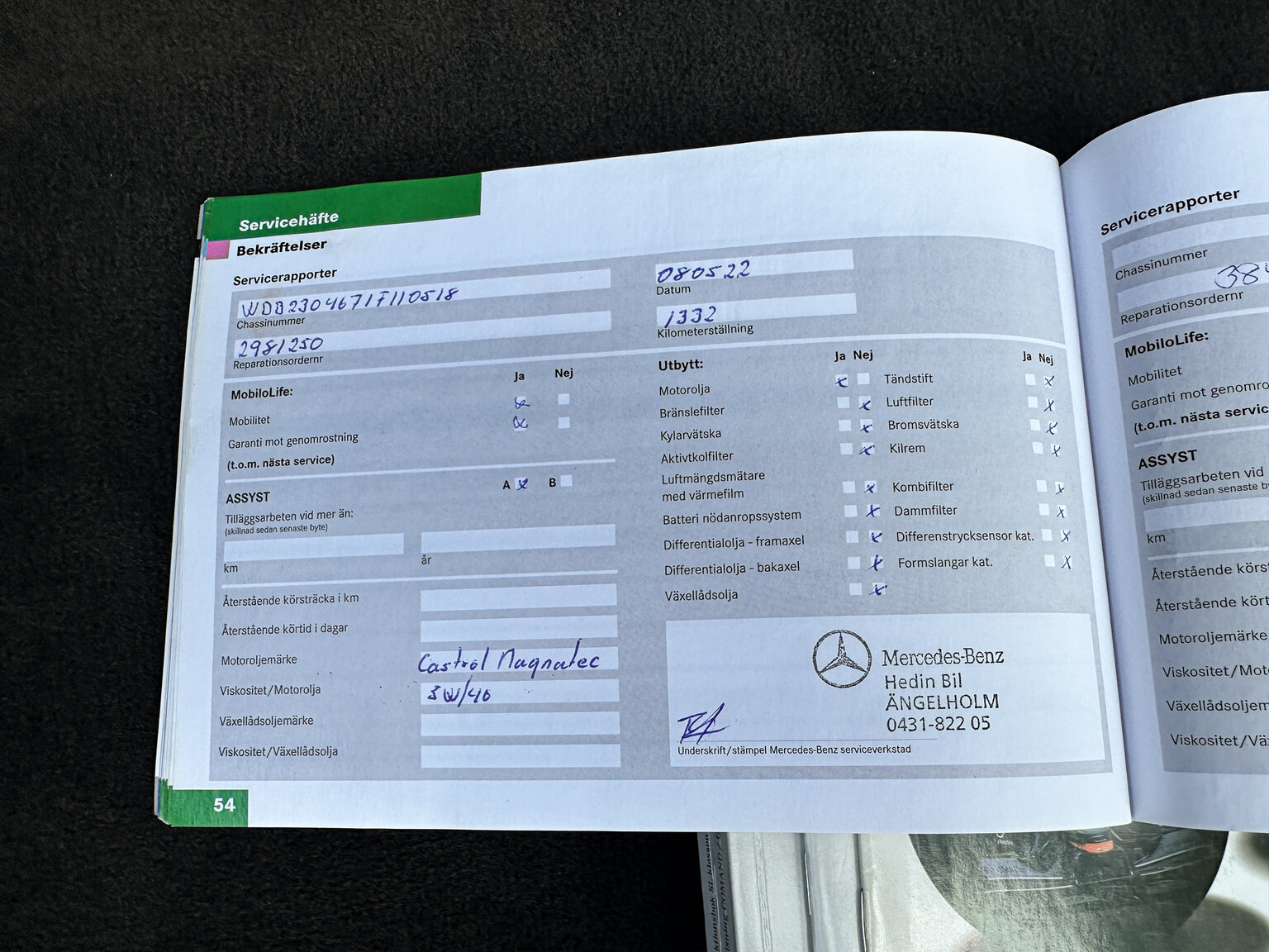 Documentation for 2006 Mercedes-Benz SL 350