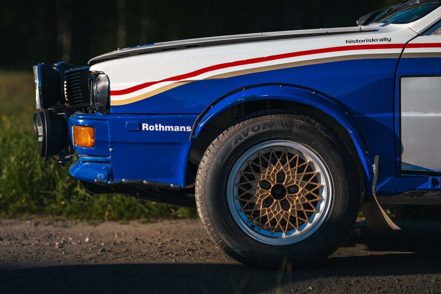 Exterior image of 1986 Audi Quattro Rally Replica