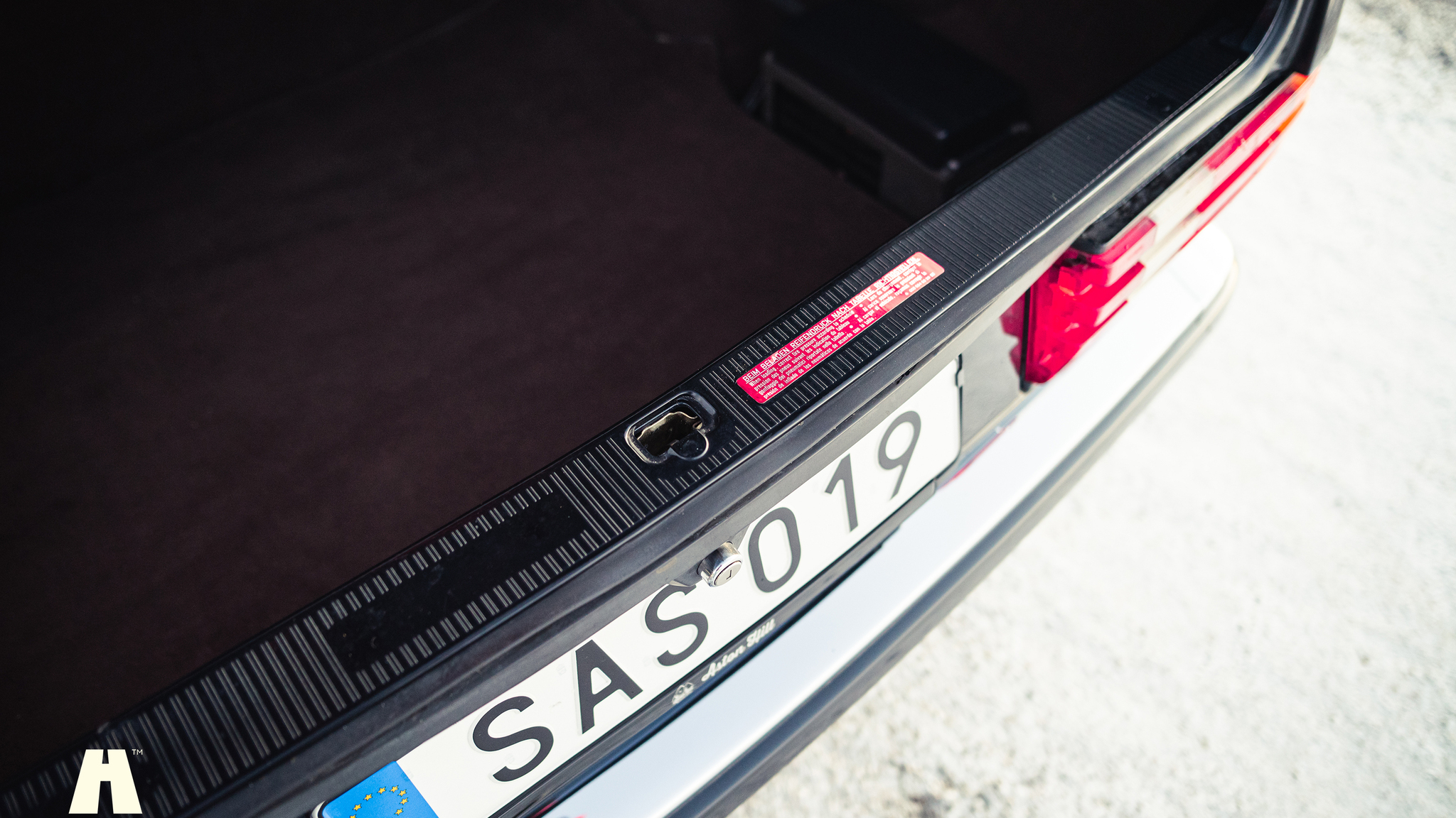 Interiörbild 1991 Mercedes 1000 SEL TRASCO