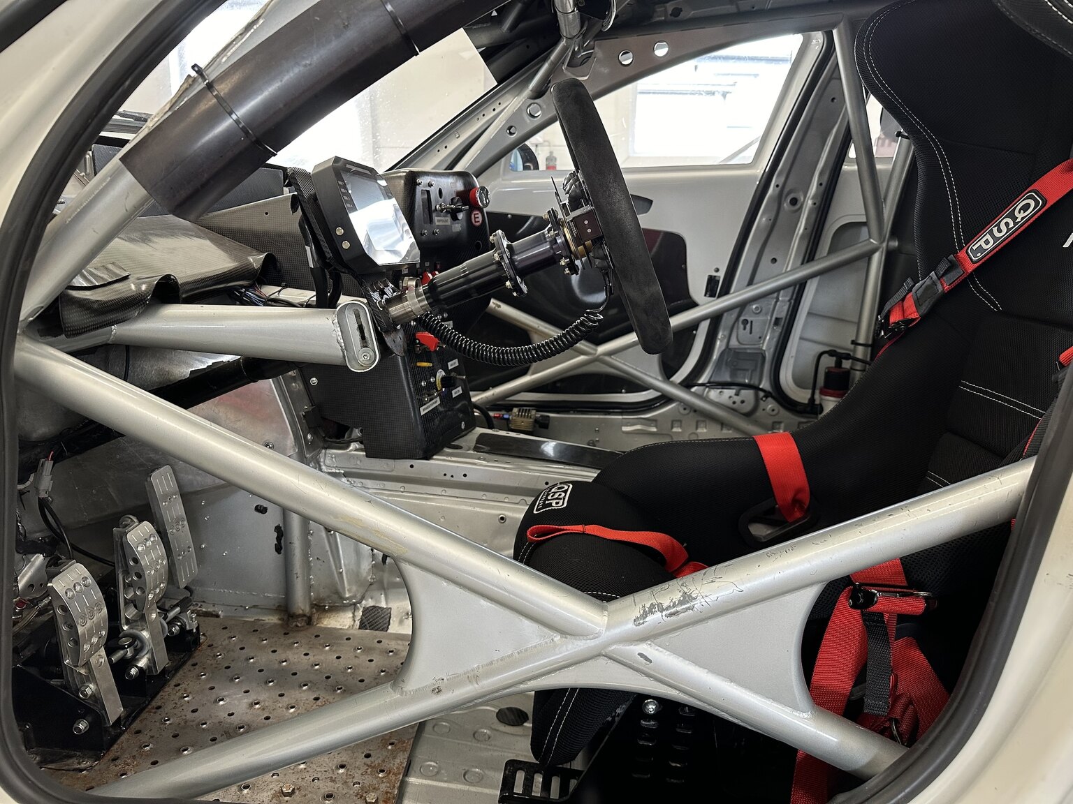 Interiörbild 2012 BMW M140 Race Car