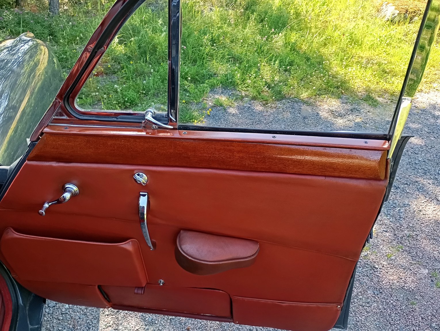 Interior image of 1954 Jaguar Mark VII