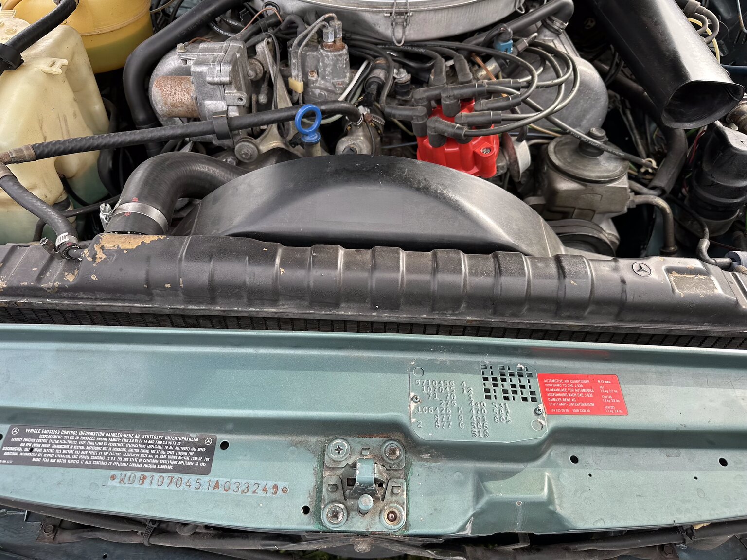 1985 Mercedes-Benz 380 SL, Mekanik
