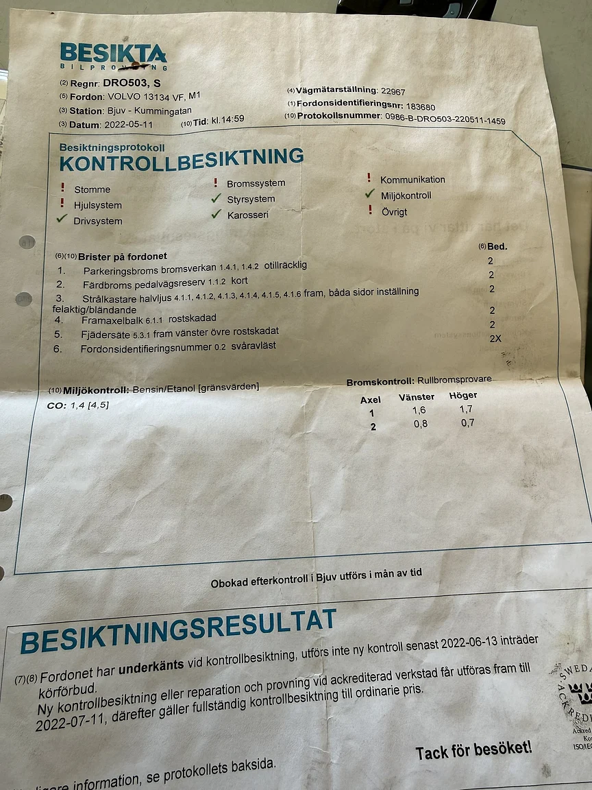 Documentation for 1966 Volvo Amazon 121 P130 (4)