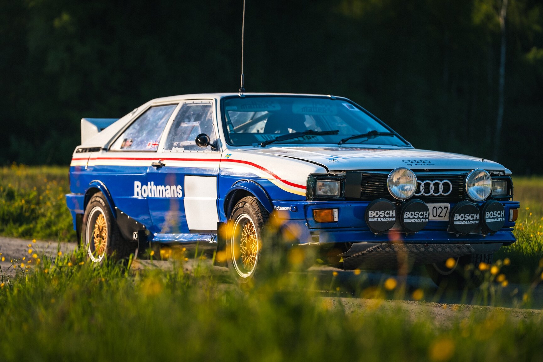 Exterior image of 1986 Audi Quattro Rally Replica