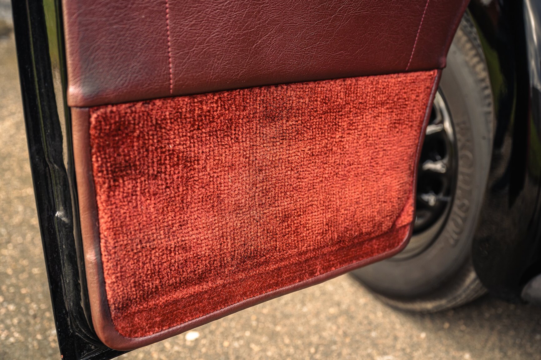 Interiörbild 1937 Austin Ten-Four 10-4
