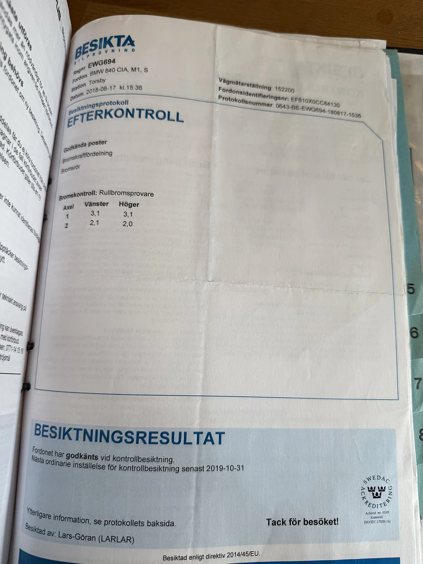 Documentation for 1994 BMW 840Ci (23)