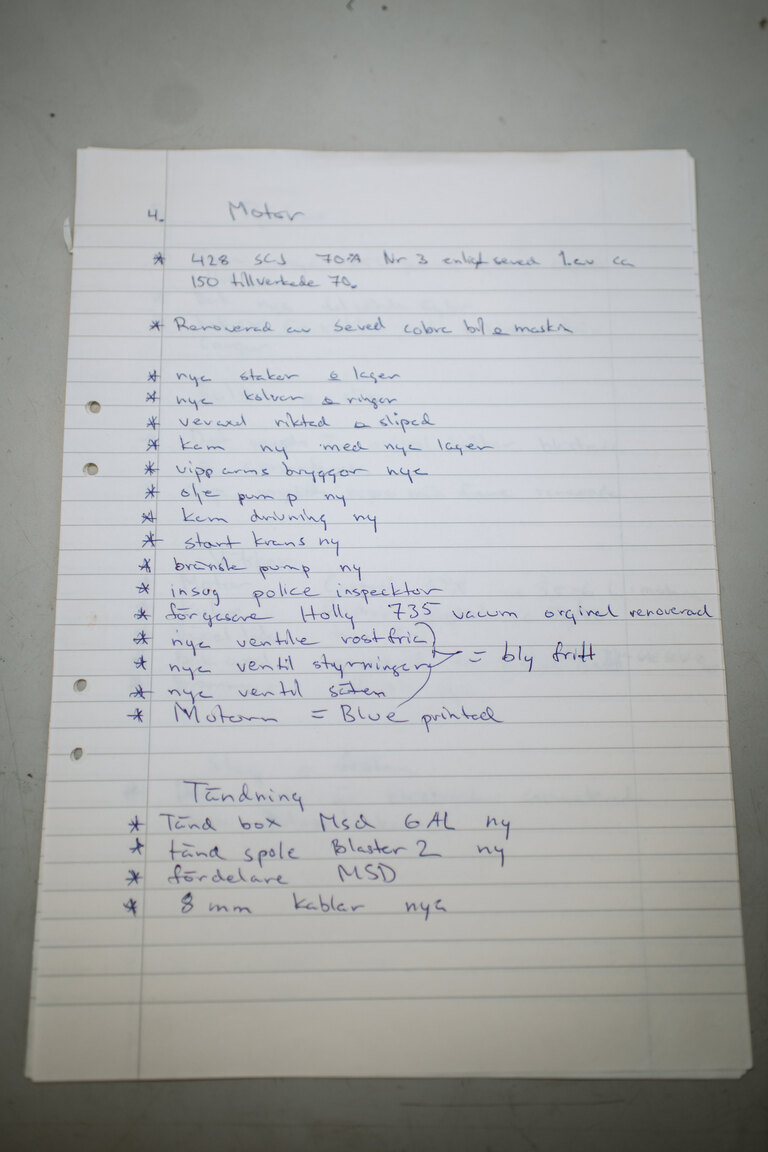 Dokumentation, 1969 Ford Mustang Mach 1 (35)