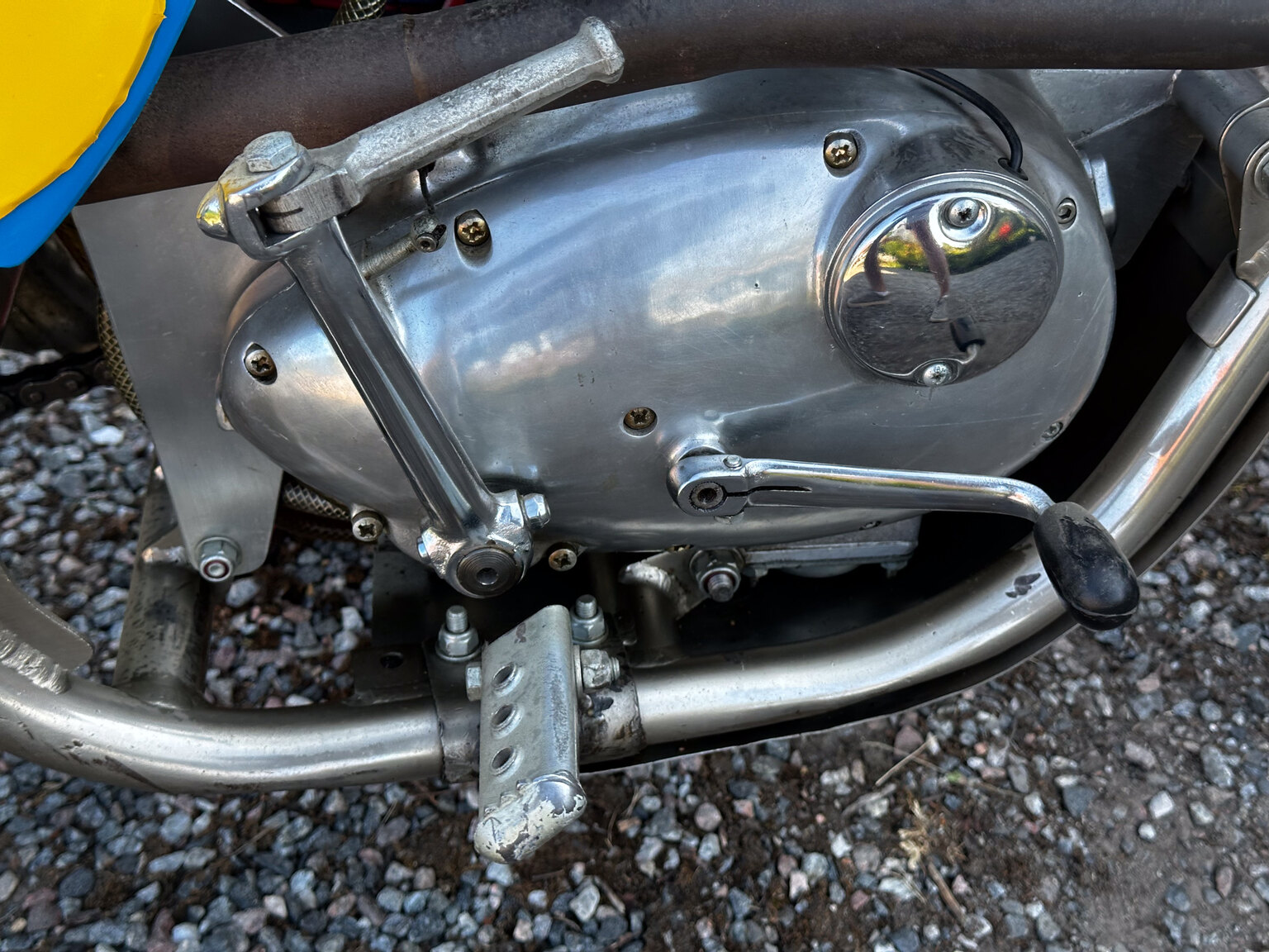 Image of 1971 BSA Rickman Métisse 500 mechanics