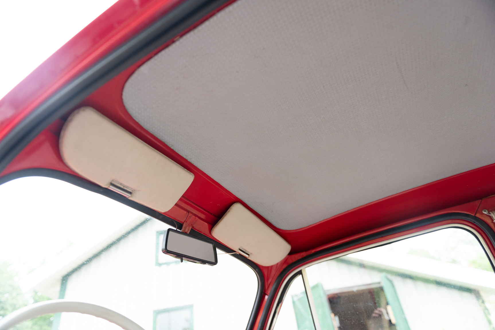 Interiörbild 1968 Fiat 600D