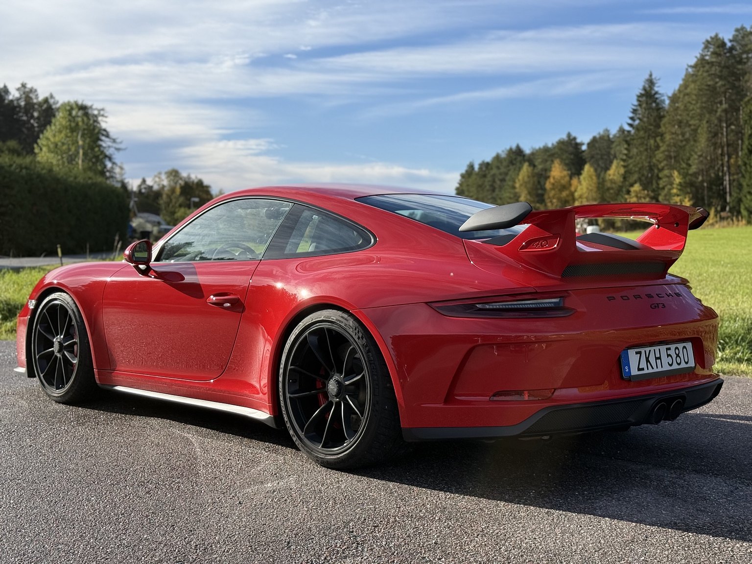Exteriörbild på 2018 PORSCHE 911 GT3 (13)