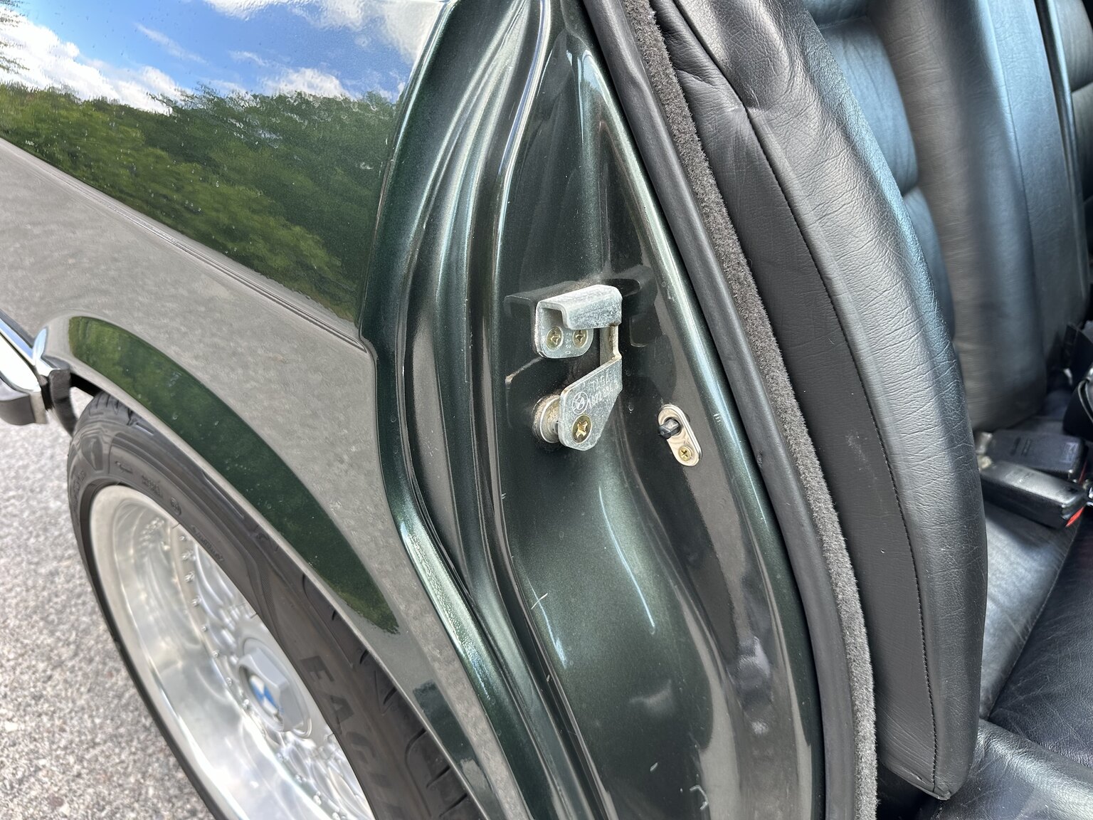 Interiörbild 1985 BMW 525E