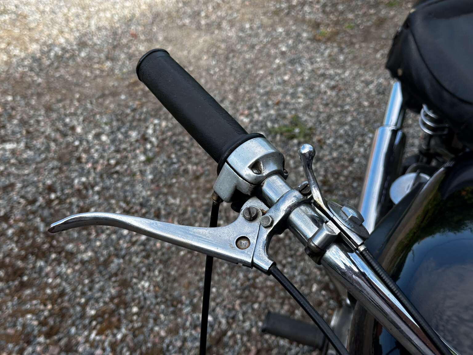 Exteriörbild på 1943 BSA 500