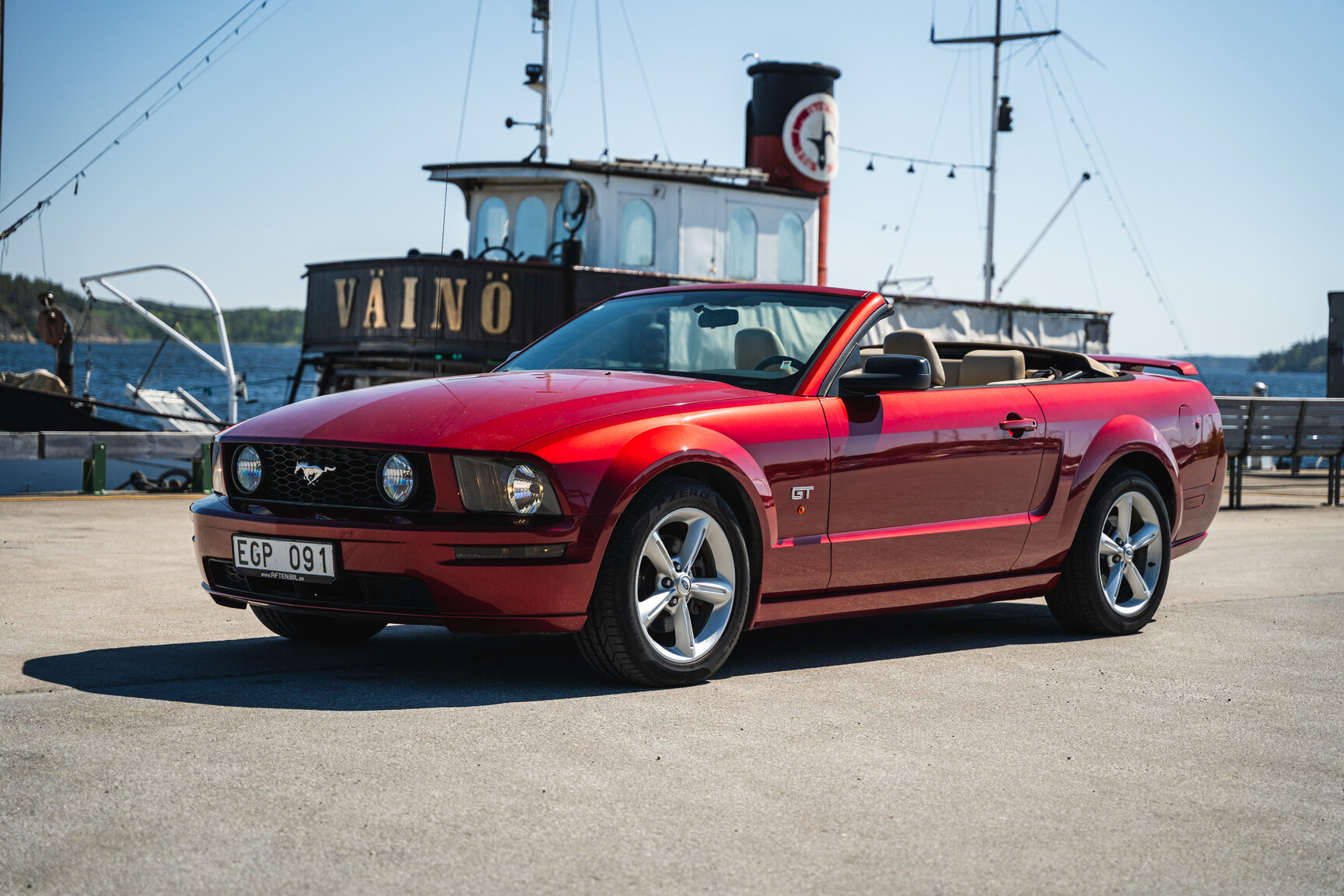 Exterior image of 2005 Ford Mustang GT Cabriolet
