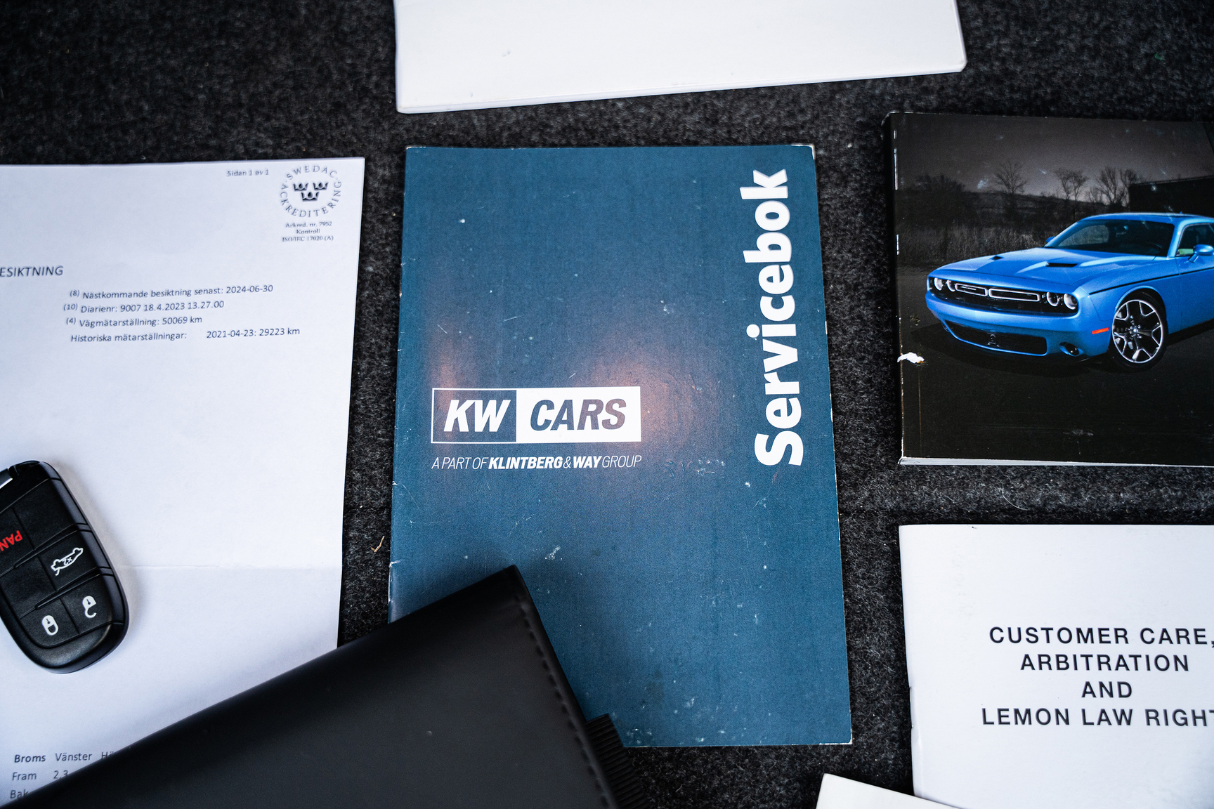 Dokumentation, 2018 Dodge Challenger Wide Body