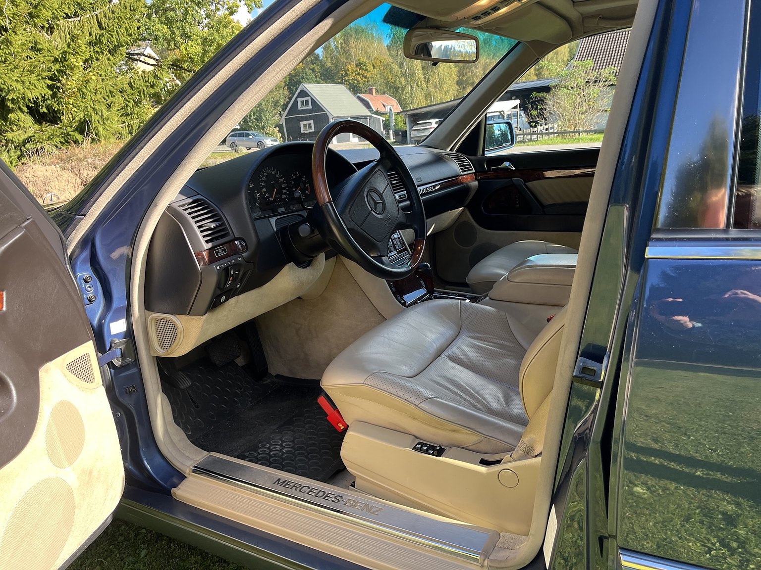 Interiörbild 1992 Mercedes-Benz 600 SEL