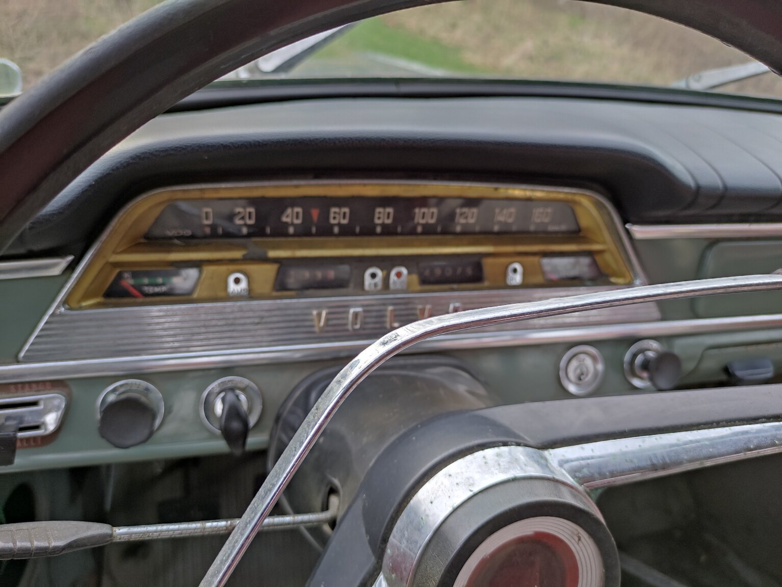 Interiörbild 1960 Volvo P210 Duett