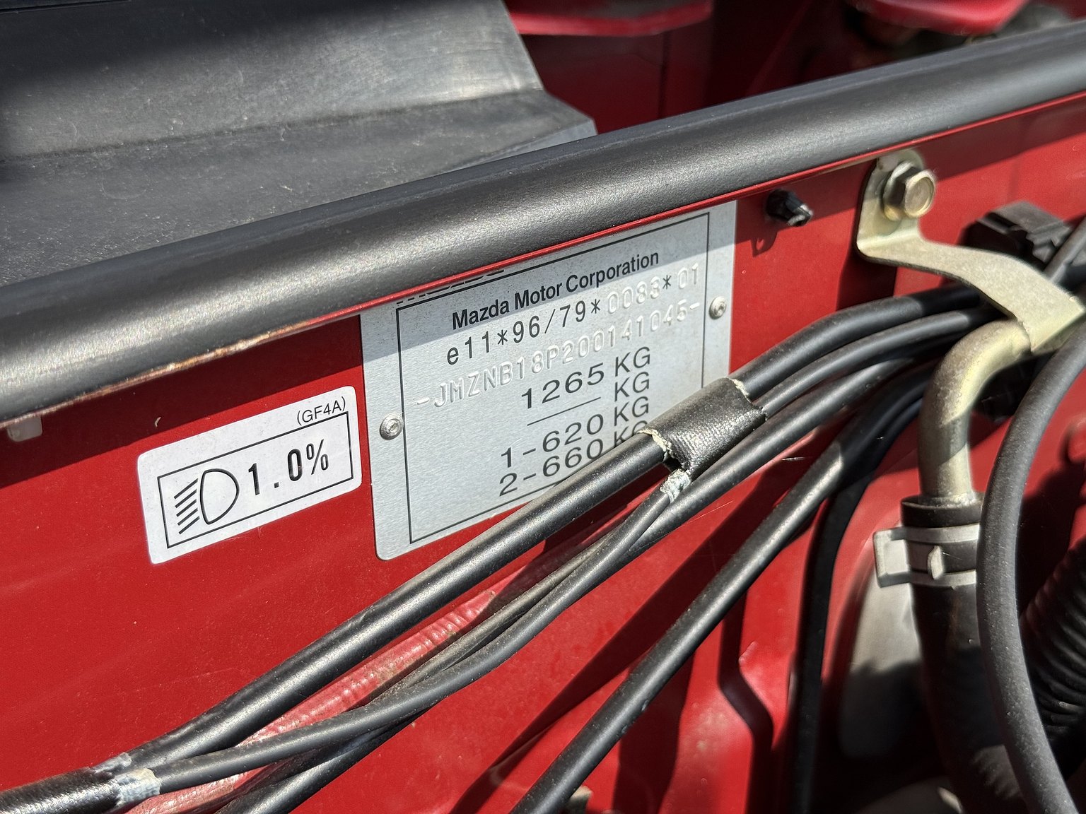 Image of 1999 Mazda MX-5 mechanics