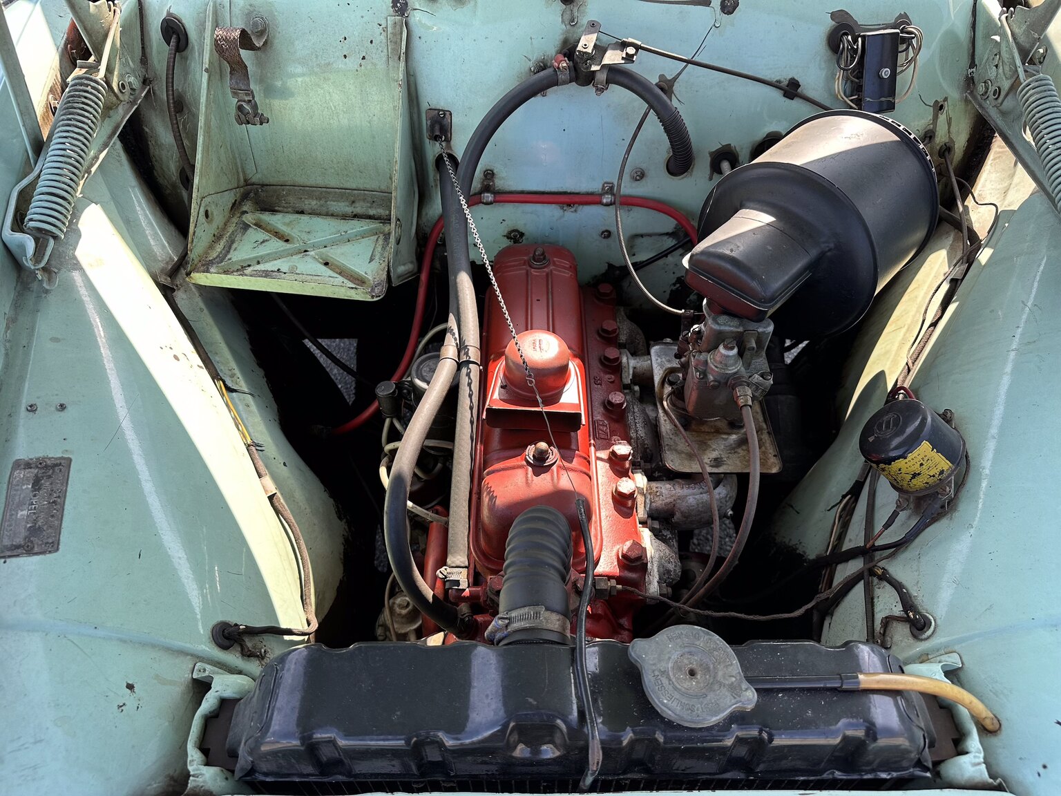 1956 Opel Olympia Rekord, Mekanik