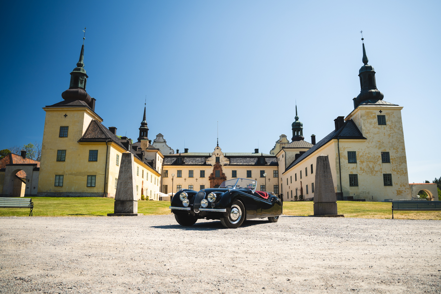 Exterior image of 1951 Jaguar XK 120