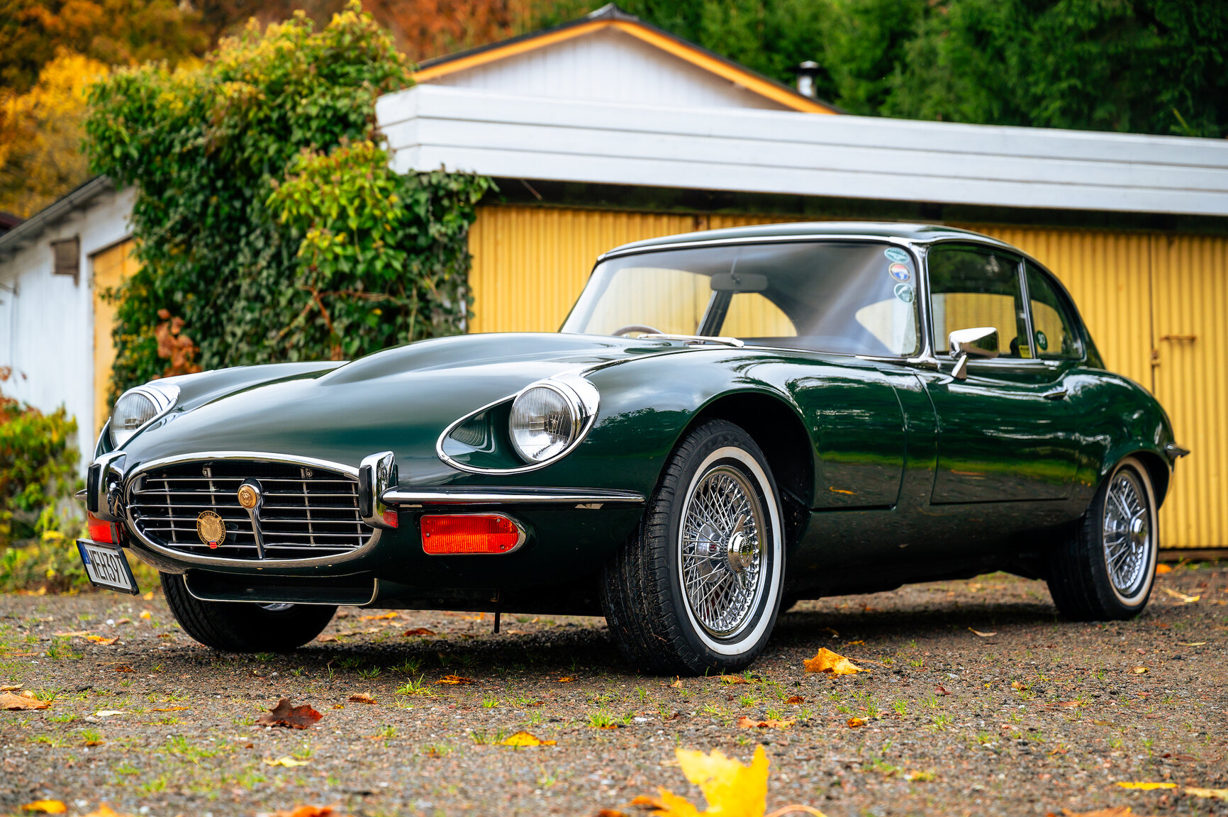 Exteriörbild på 1973 Jaguar E-Type V12