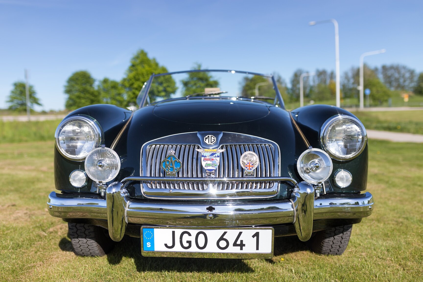 Exteriörbild på 1958 MG MGA 1500