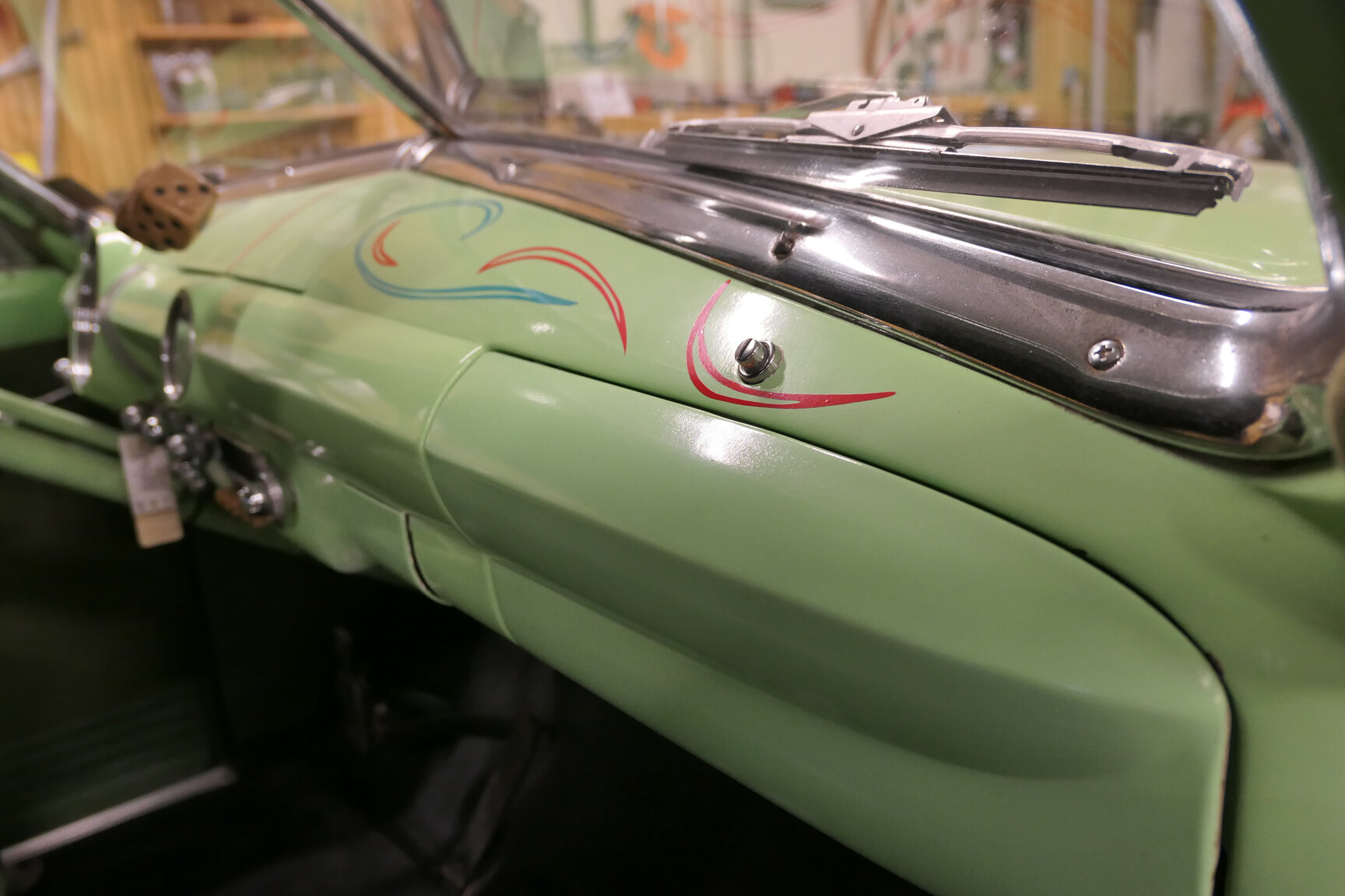 Innenraumfoto von 1949 Ford Custom Convertible