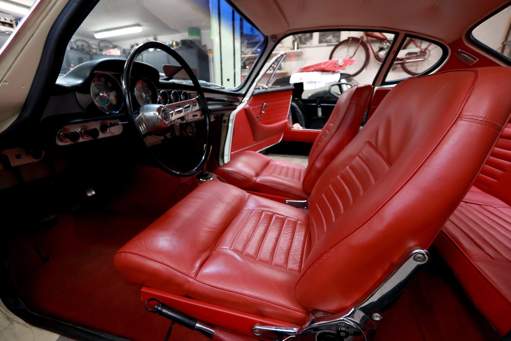 Interiörbild 1964 Volvo P 1800S