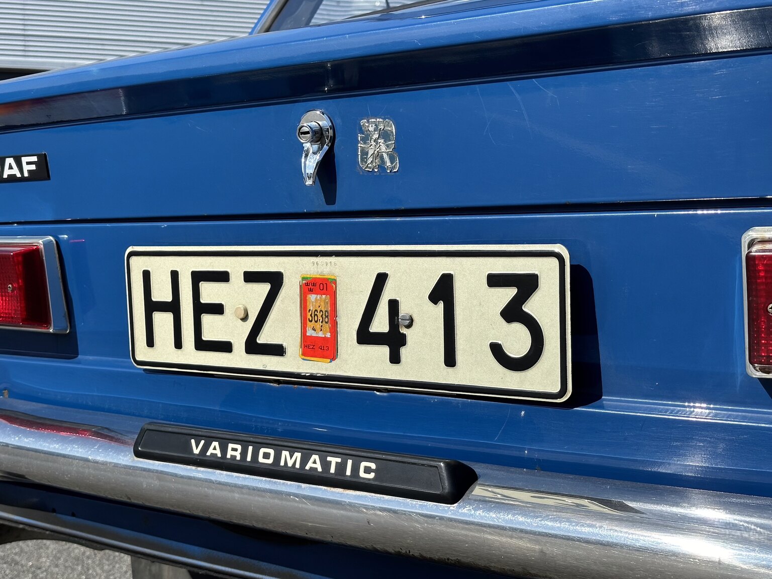 Exterior image of 1974 DAF 66 Sedan 1.1