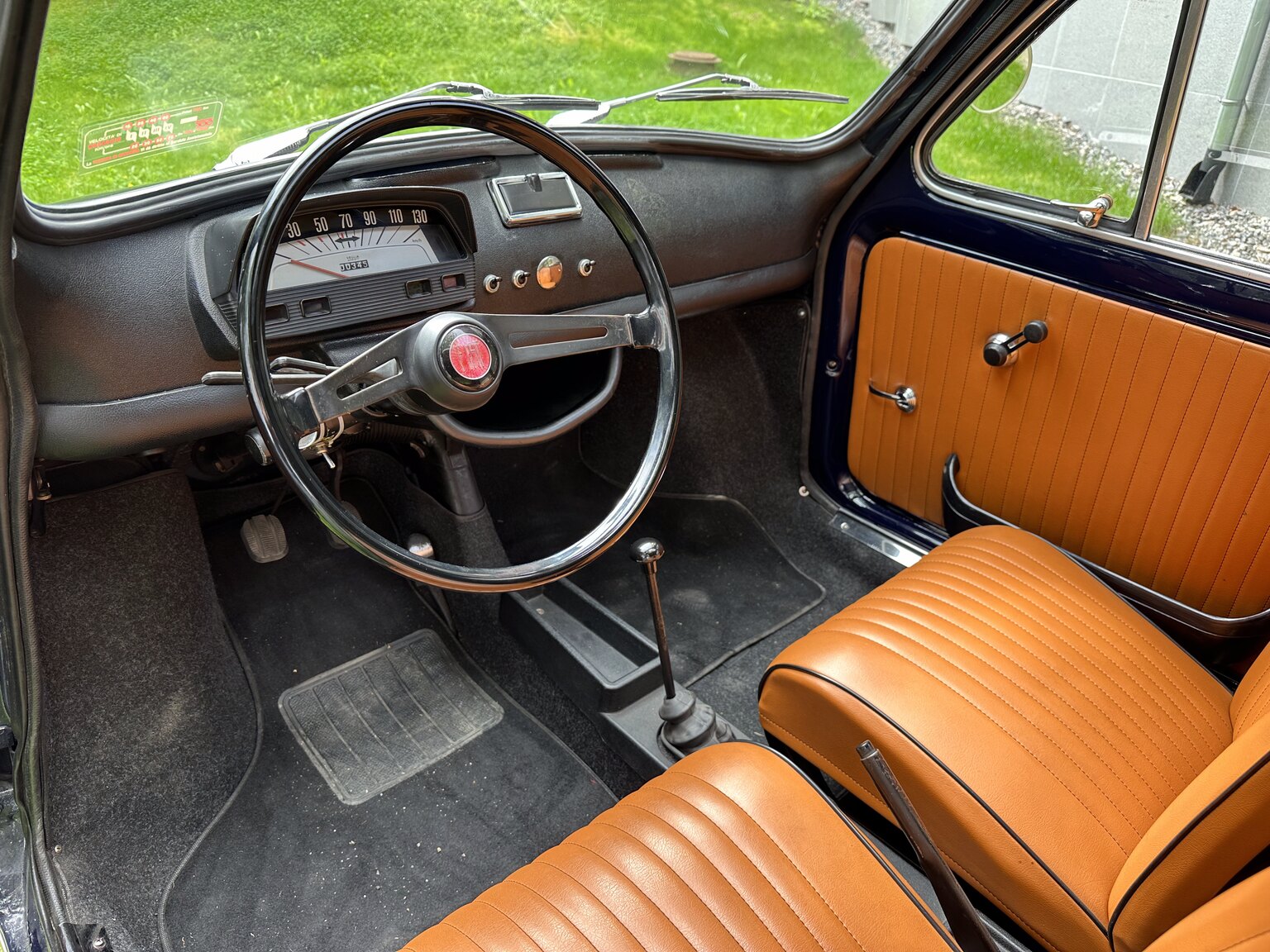 Innenraumfoto von 1971 Fiat 500 L (9)