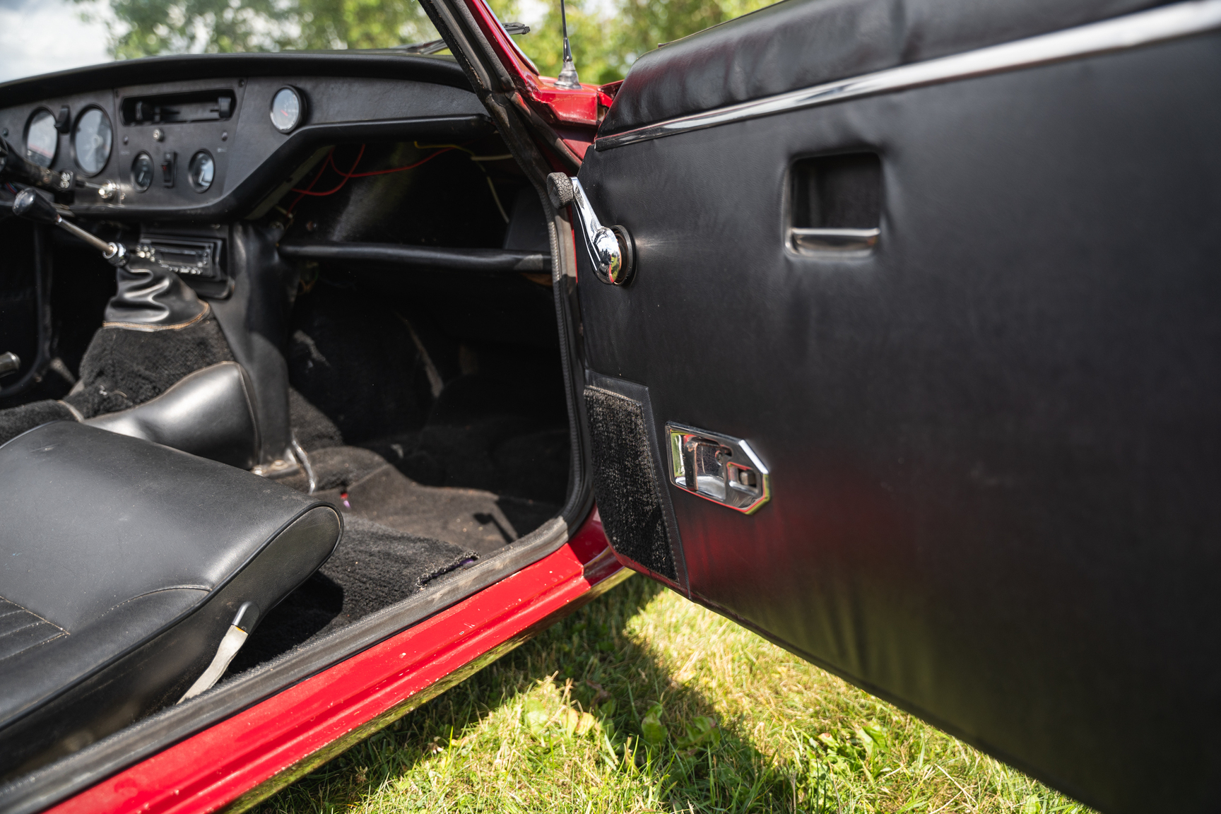 Innenraumfoto von 1971 Triumph Spitfire MK4 (15)