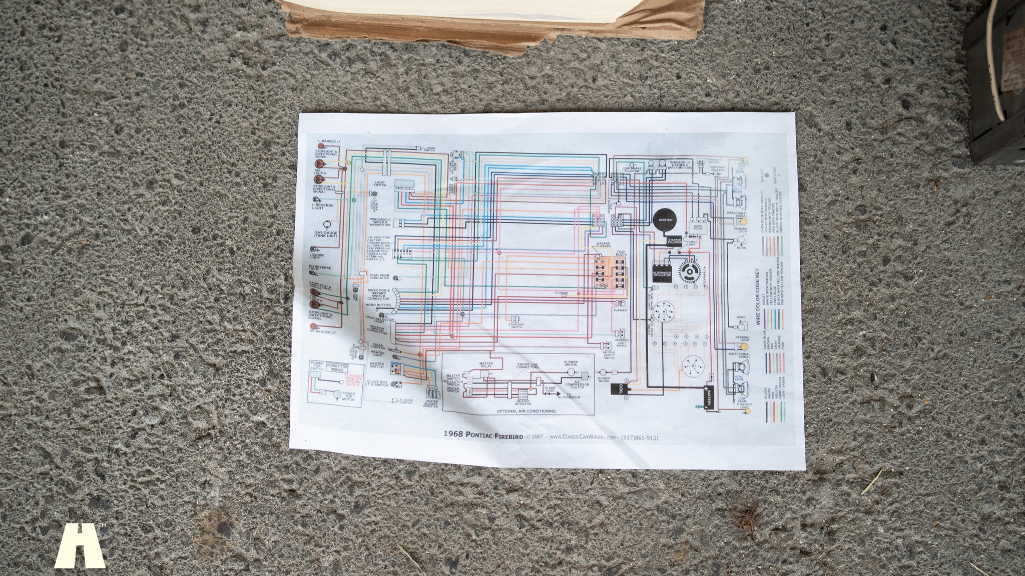 Image of 1969 Pontiac Firebird convertible  mechanics