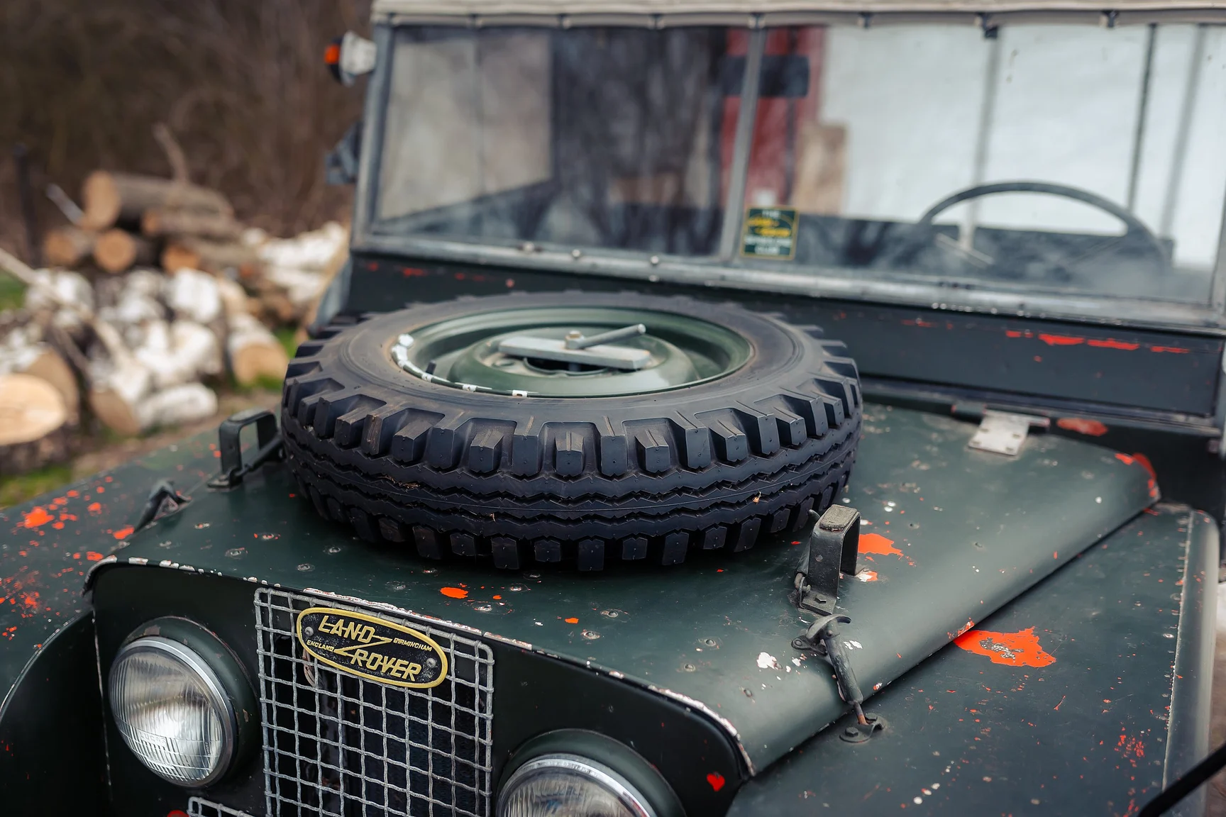 Exteriörbild på 1953 Land Rover Series 1 Soft Top (66)