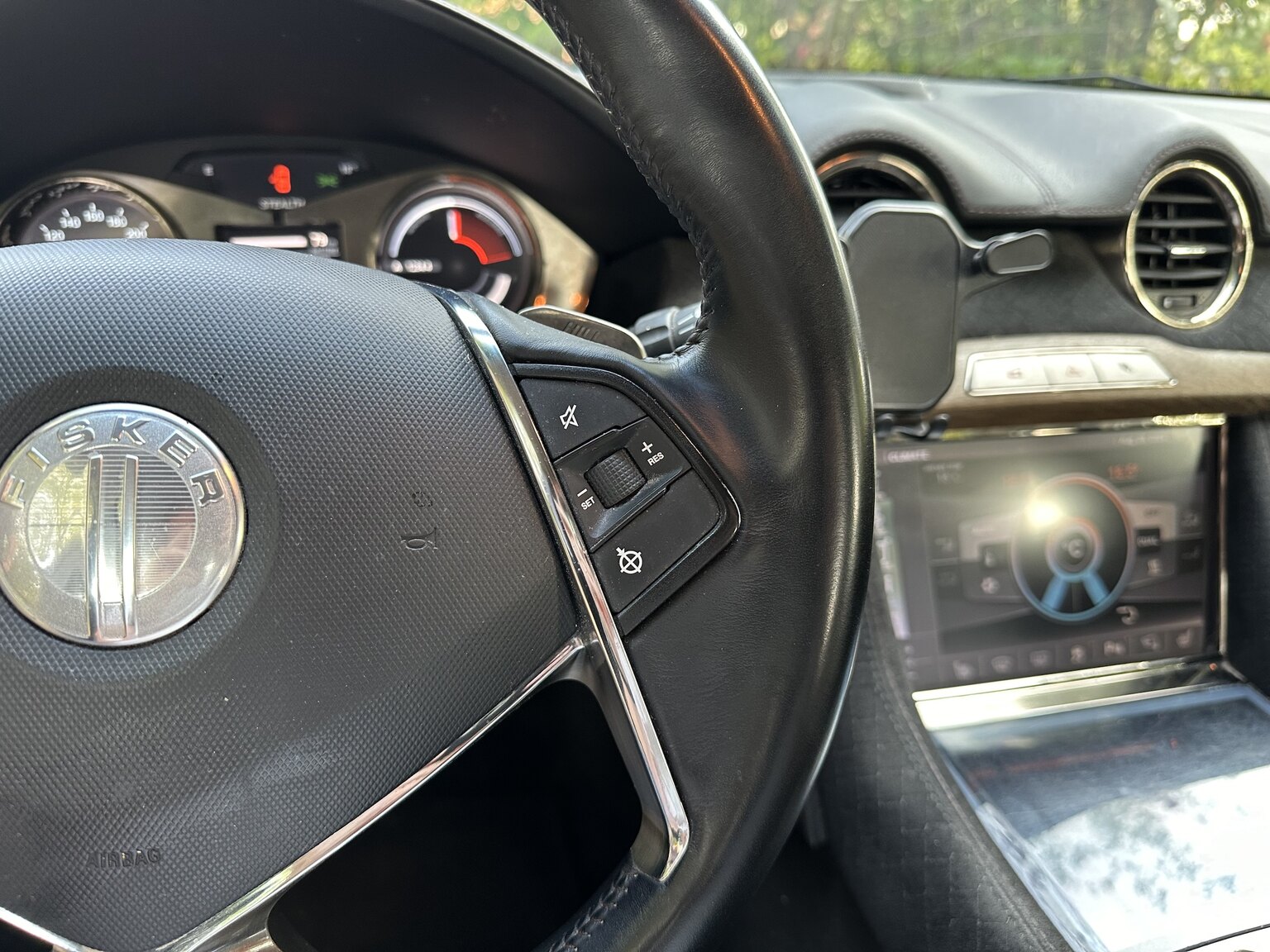 Interiörbild 2012  Fisker Karma