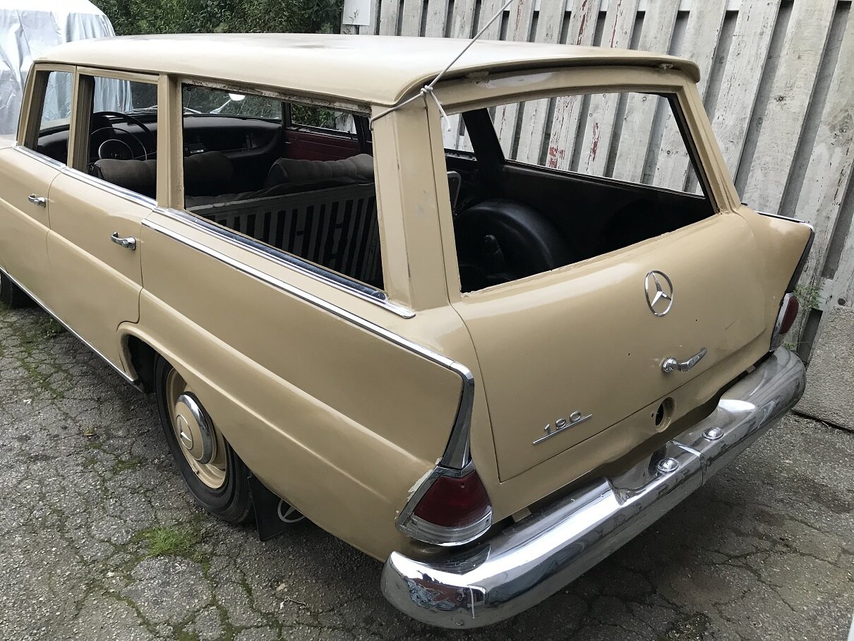 Aussenfoto 1965 Mercedes Benz 190 DC Safari