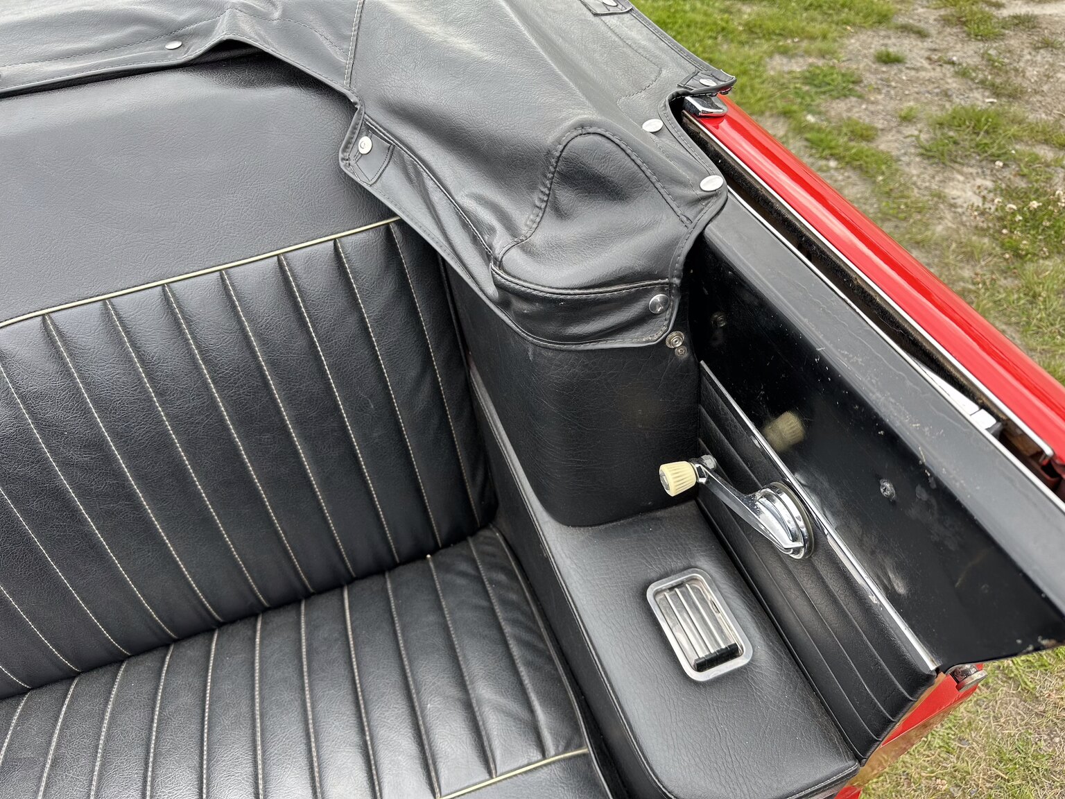 Interiörbild 1963 Ford Falcon Futura Convertible