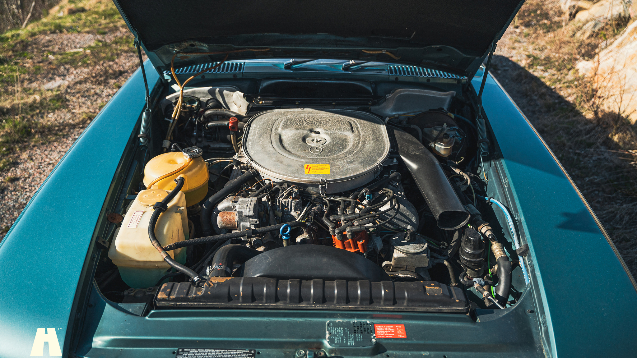 Image of 1985 Mercedes-Benz 380 SL mechanics