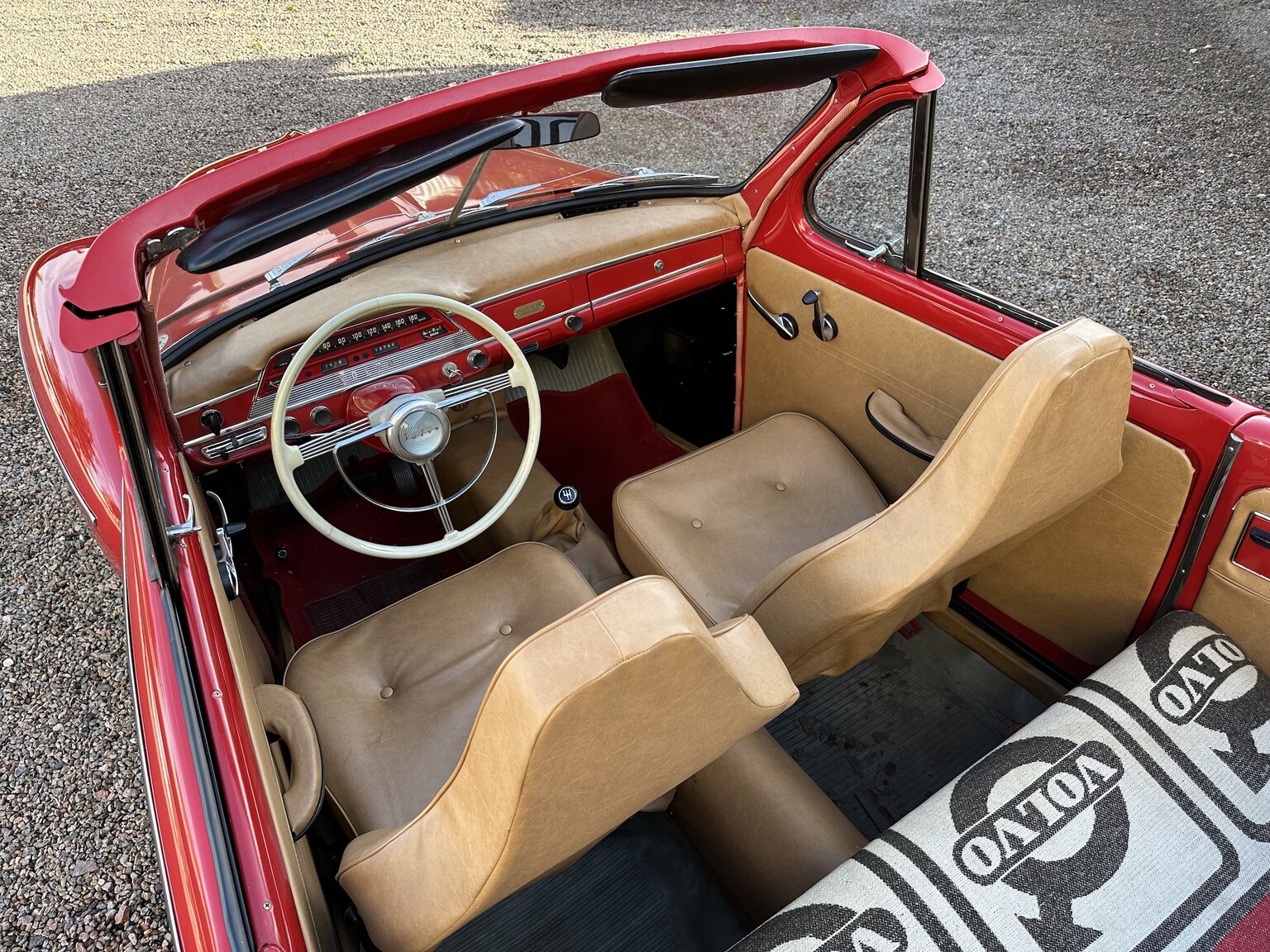 Interior image of 1965 Volvo PV Cabriolet