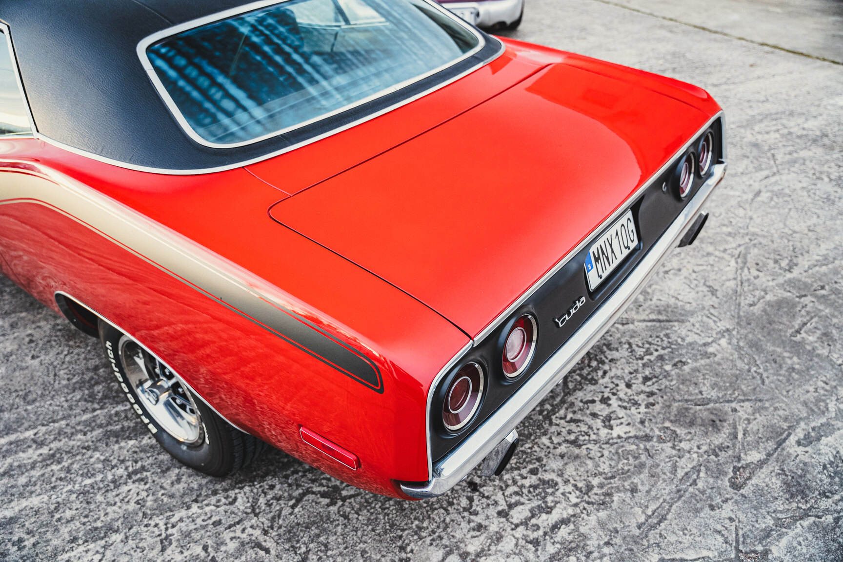 Exterior image of 1972 Plymouth Cuda 340