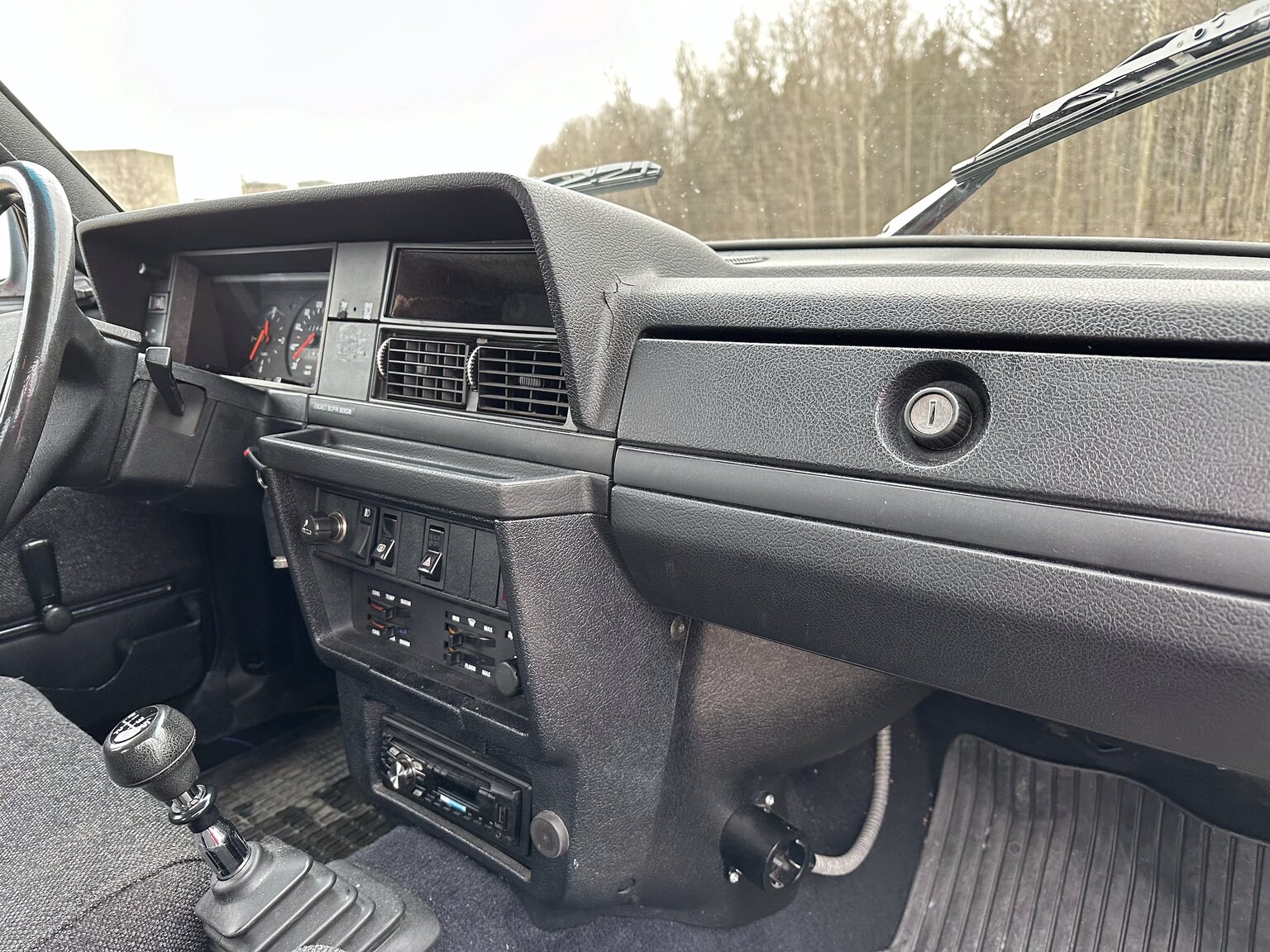 Interiörbild 1990 Volvo 240
