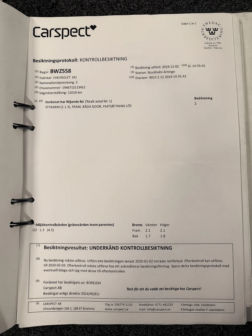 Dokumentation, 1971 Chevrolet Corvette Stingray Special 598 cui V8 795 hk (59)