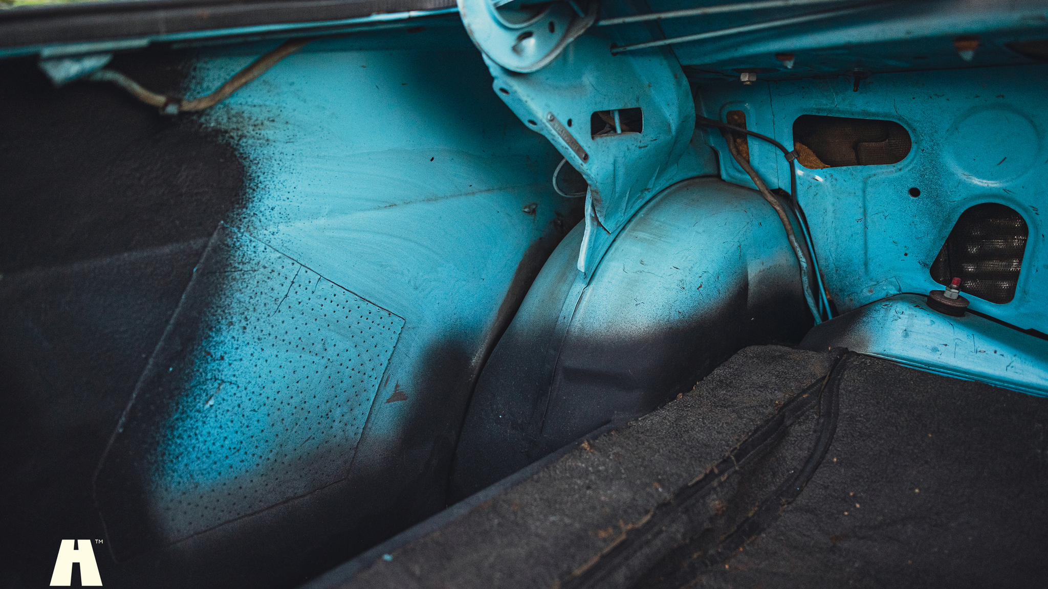 Innenraumfoto von 1974 Ford Escort MK1
