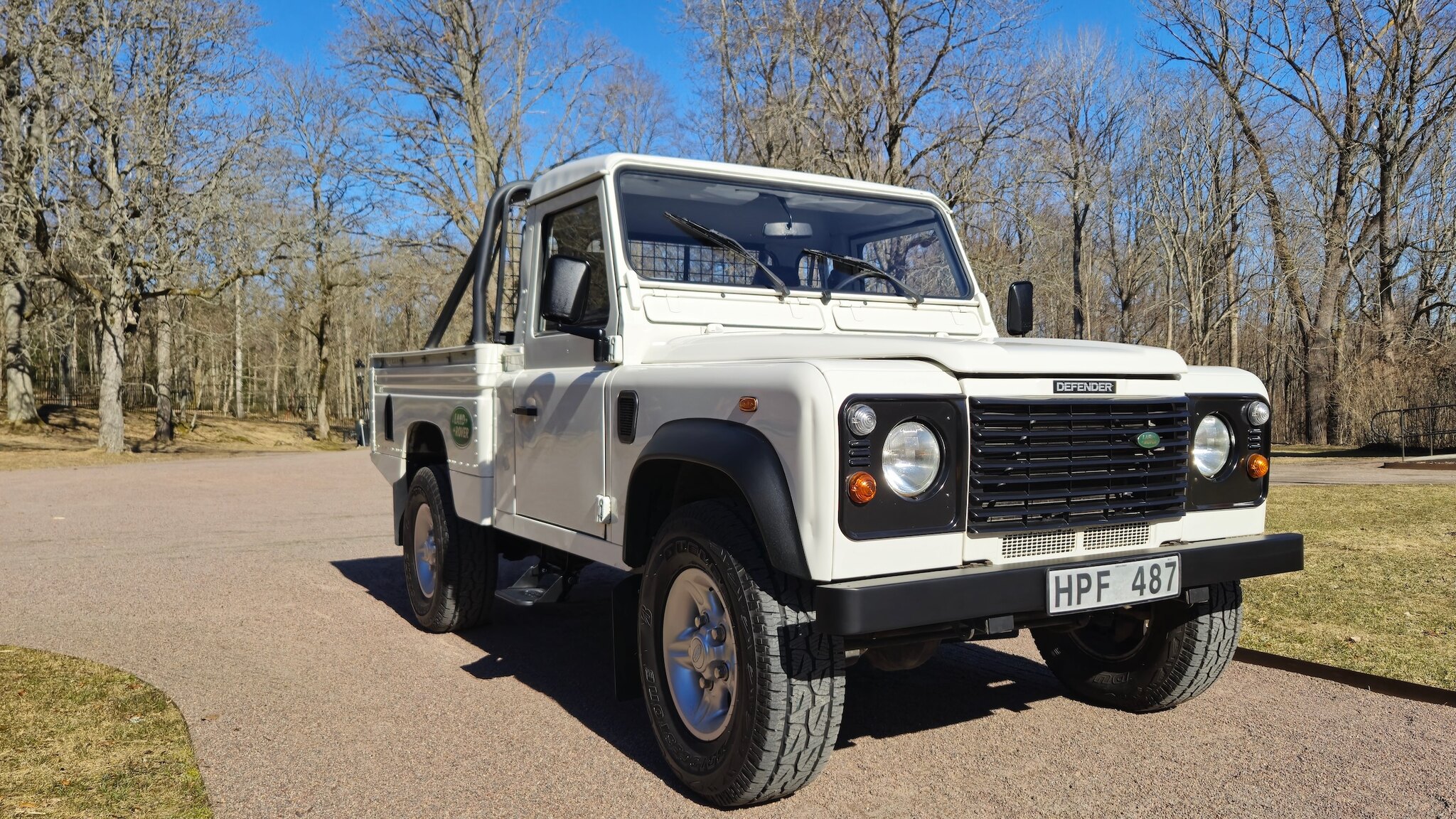 Aussenfoto 1999 Land Rover Defender Single Cab Pickup