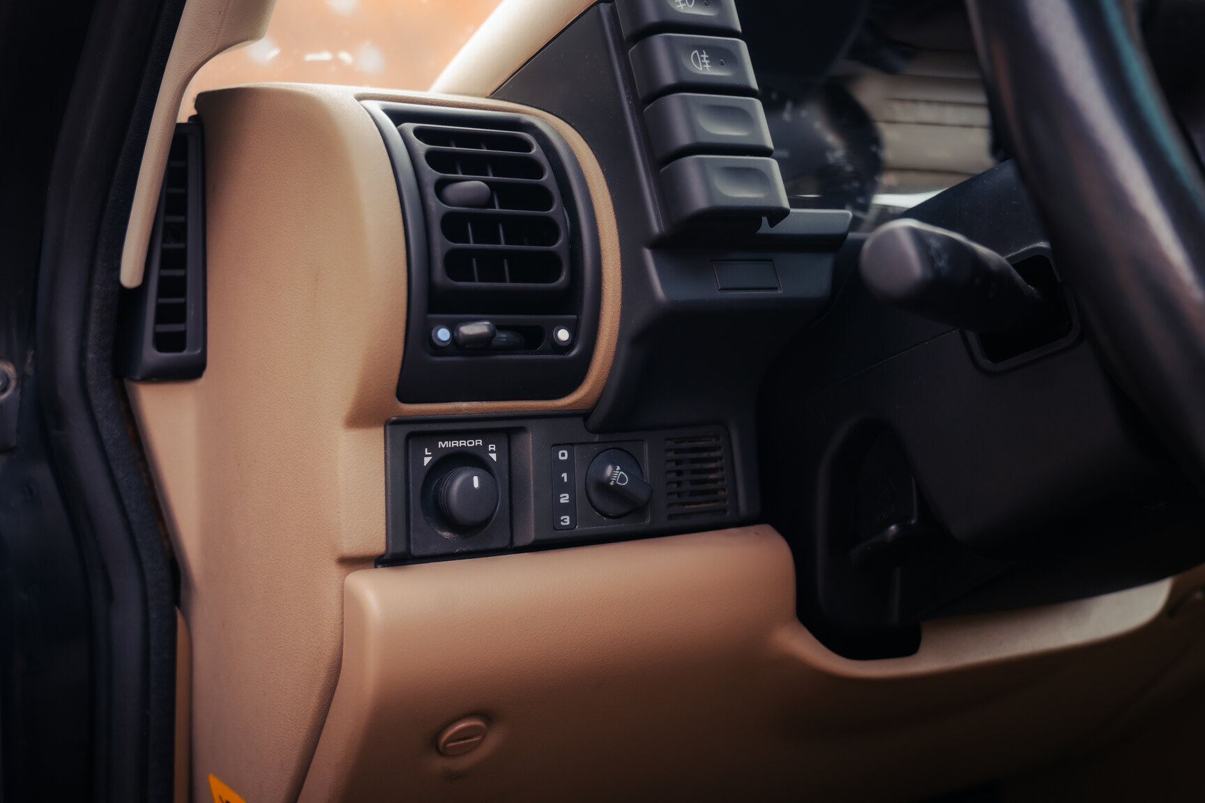 Interiörbild 1999 Landrover Discovery II V8