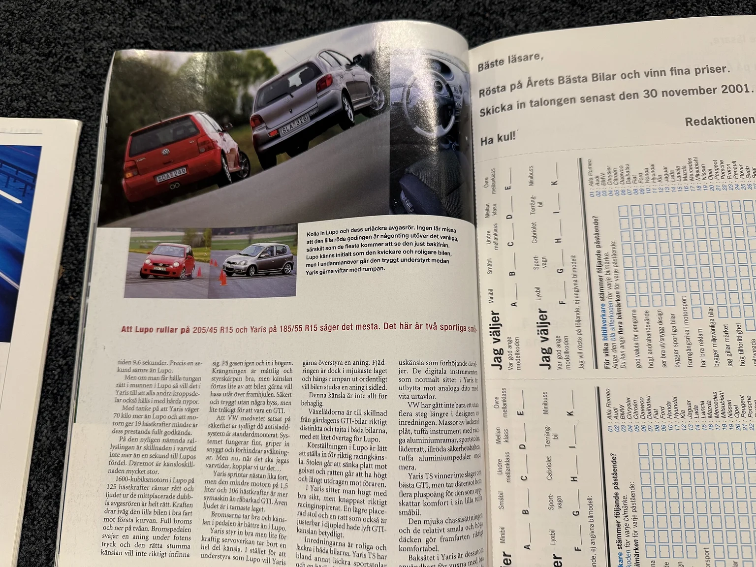 Documentation for 2000 VW LUPO GTI 2001 (15)