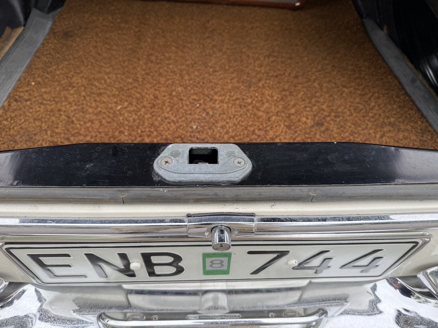 Interiörbild 1963 Mercedes-Benz 220 SE