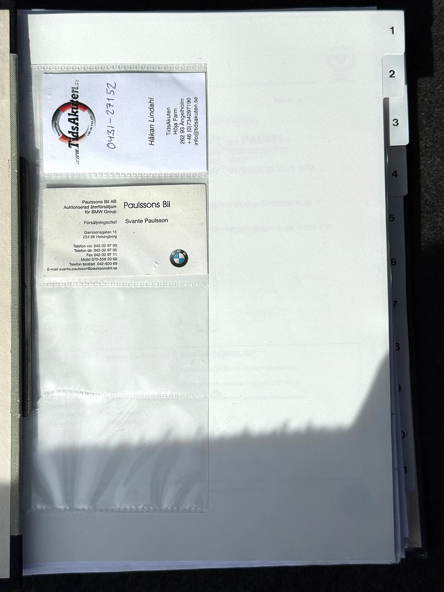 Documentation for 1985 BMW 635 CSiA (E24) (3)