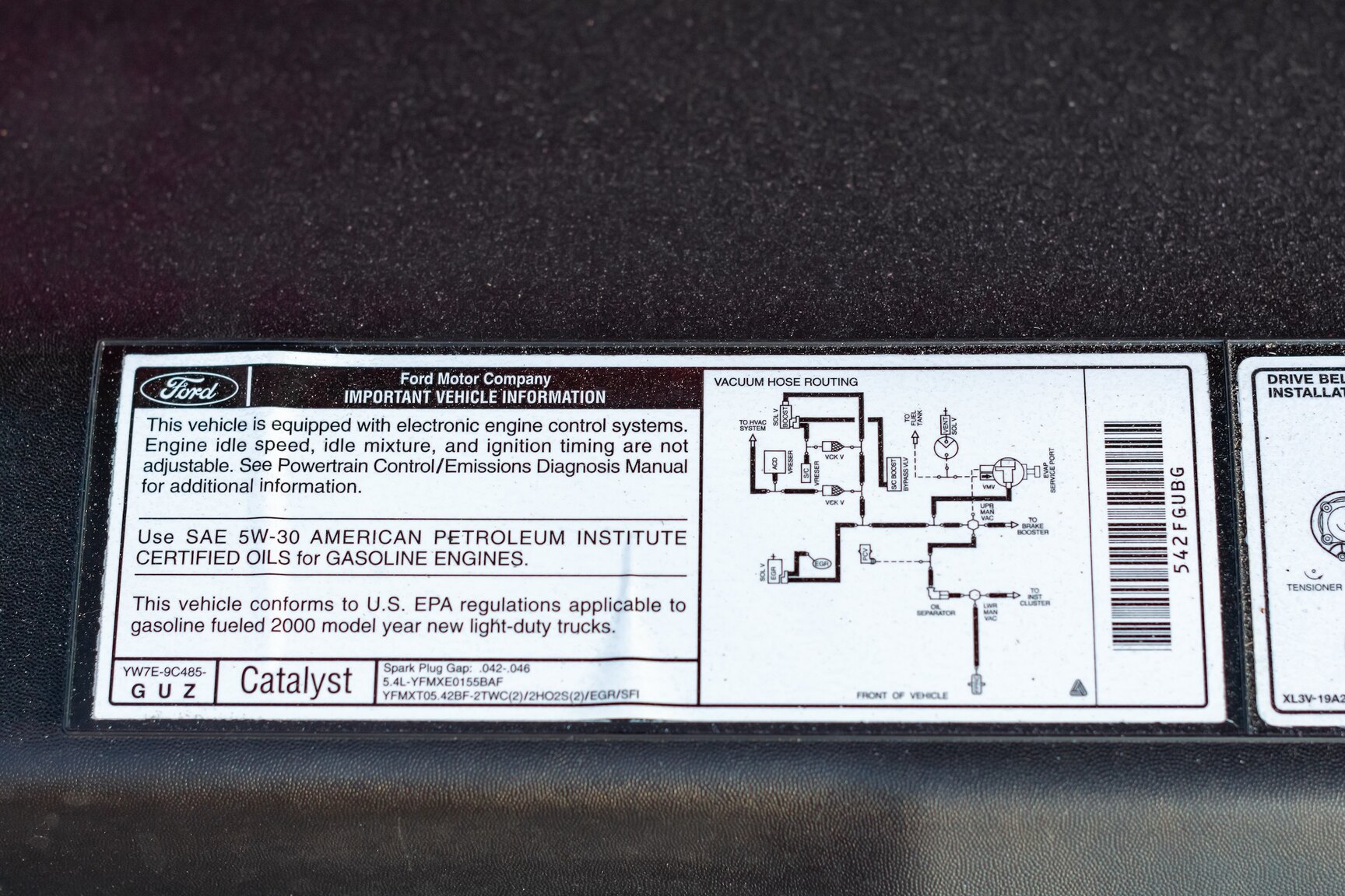 Image of 2000 FORD F-150 SVT Lightning mechanics